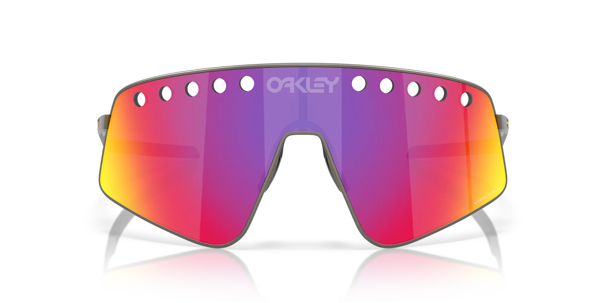 Oakley OO6025 SUTRO TI SWEEP 602503 Occhiali da sole Titanio Grigio Viola Squadrata Normale - immagine 3