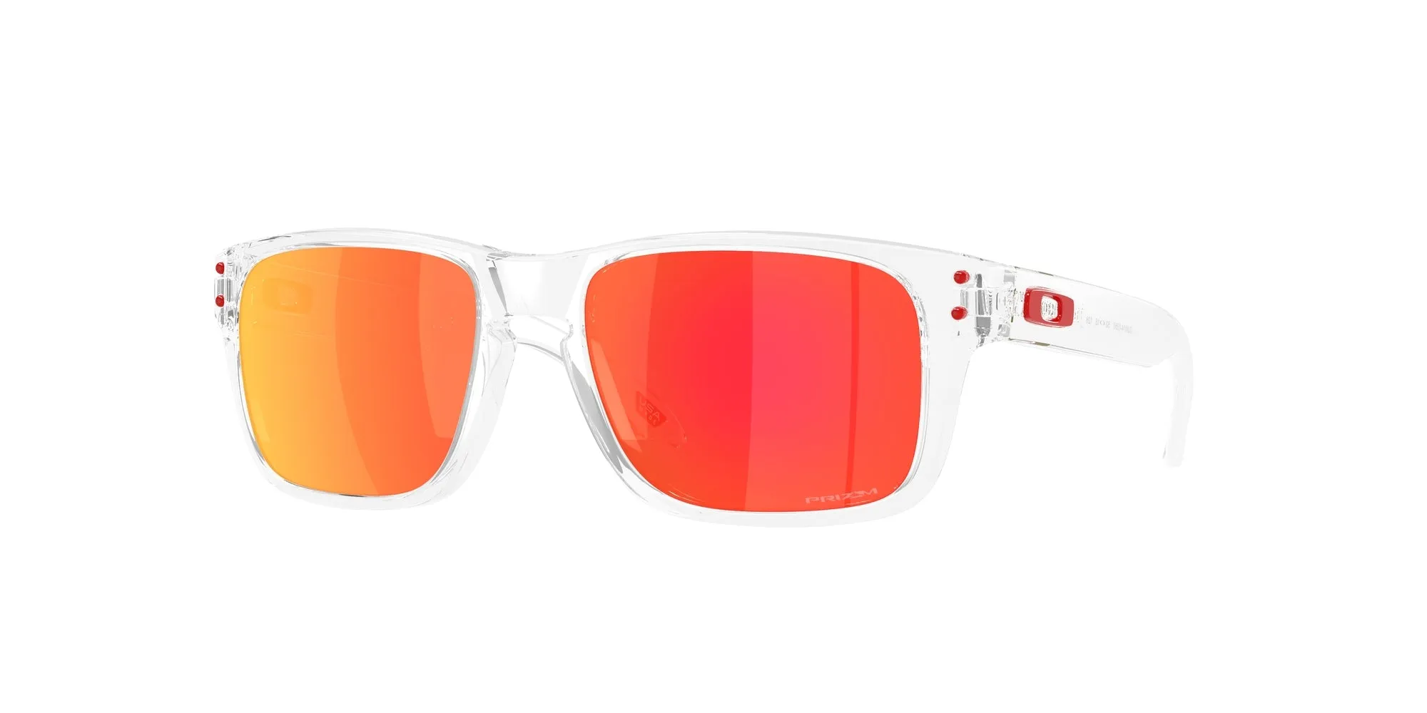 Oakley OJ9014 HOLBROOK XXS 901403 Occhiali da sole bambino O_Matter Trasparente Rosso Squadrata Normale - immagine 1