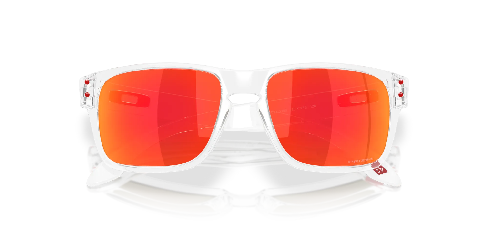 Oakley OJ9014 HOLBROOK XXS 901403 Occhiali da sole bambino O_Matter Trasparente Rosso Squadrata Normale - immagine 2