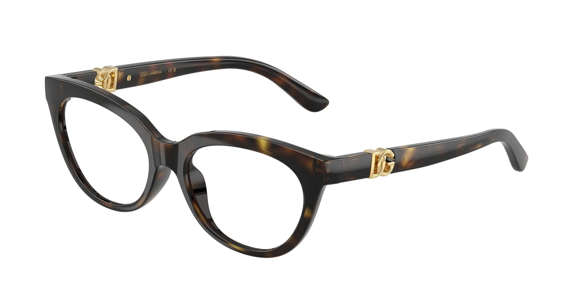 Dolce & Gabbana DX5005U 502 Montature da vista bambino Iniettato Tartaruga Farfalla Normale - immagine 1