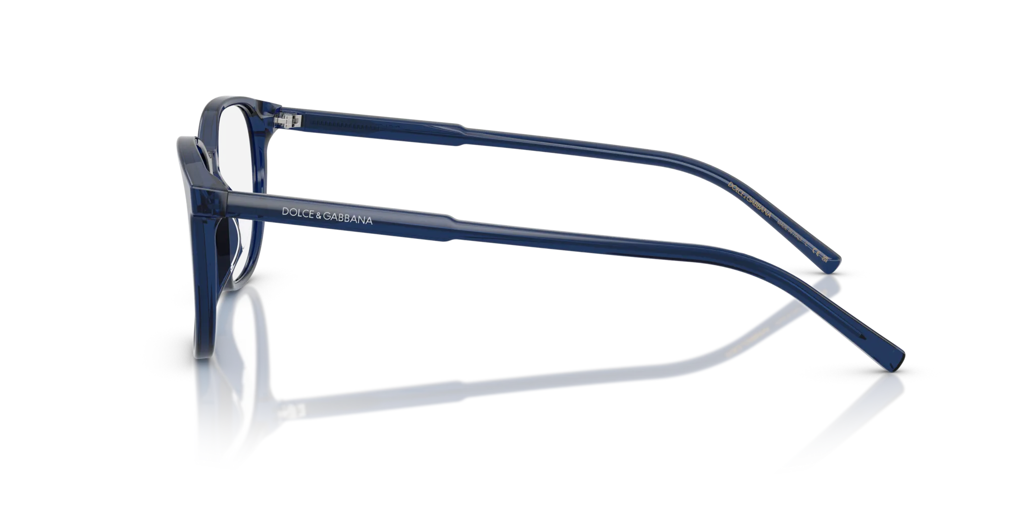 Dolce & Gabbana DG3426 3009 Montature da vista Acetato Blu Pillow Normale - immagine 4
