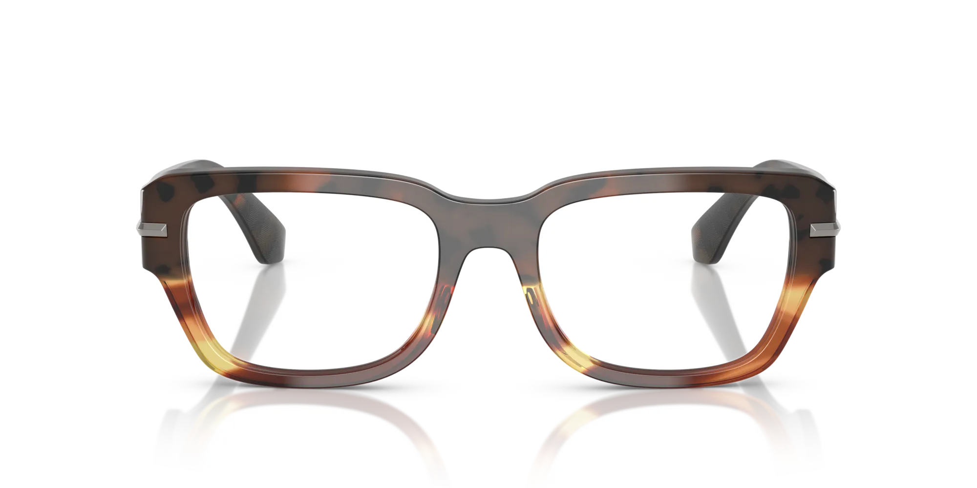 Dolce & Gabbana DG3408 3438 Montature da vista Acetato Marrone Trasparente Squadrata Normale - immagine 3