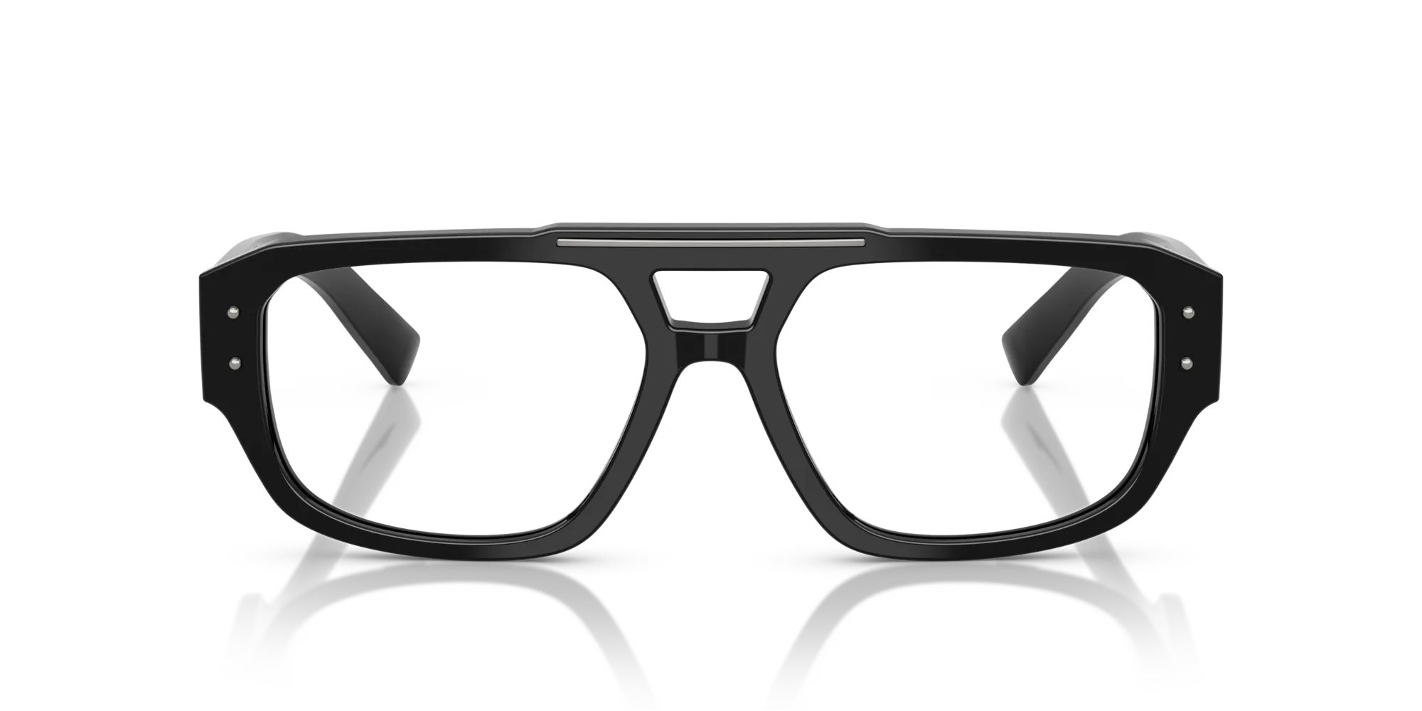 Dolce & Gabbana DG3406 501 Montature da vista Acetato Nero Pilot Normale - immagine 3