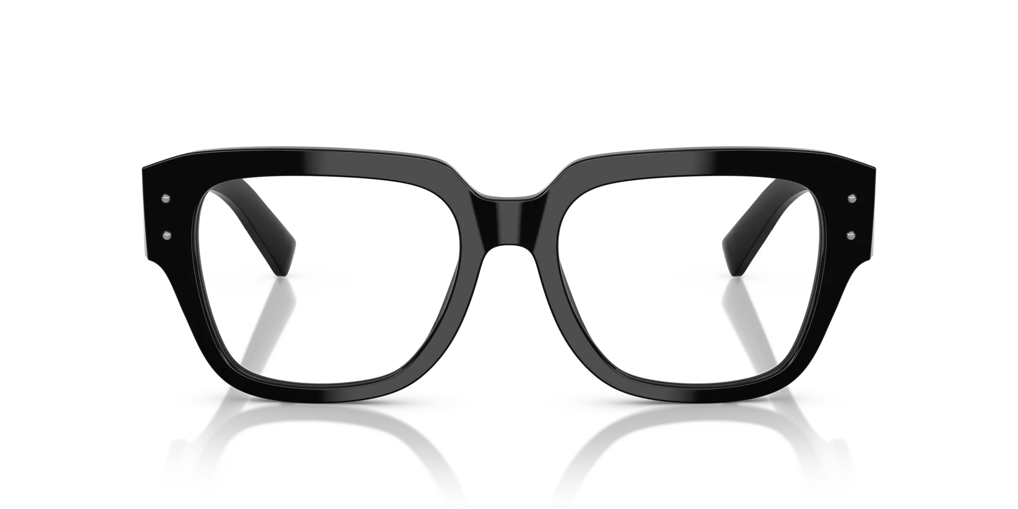 Dolce & Gabbana DG3405 501 Montature da vista Acetato Nero Squadrata Normale - immagine 3