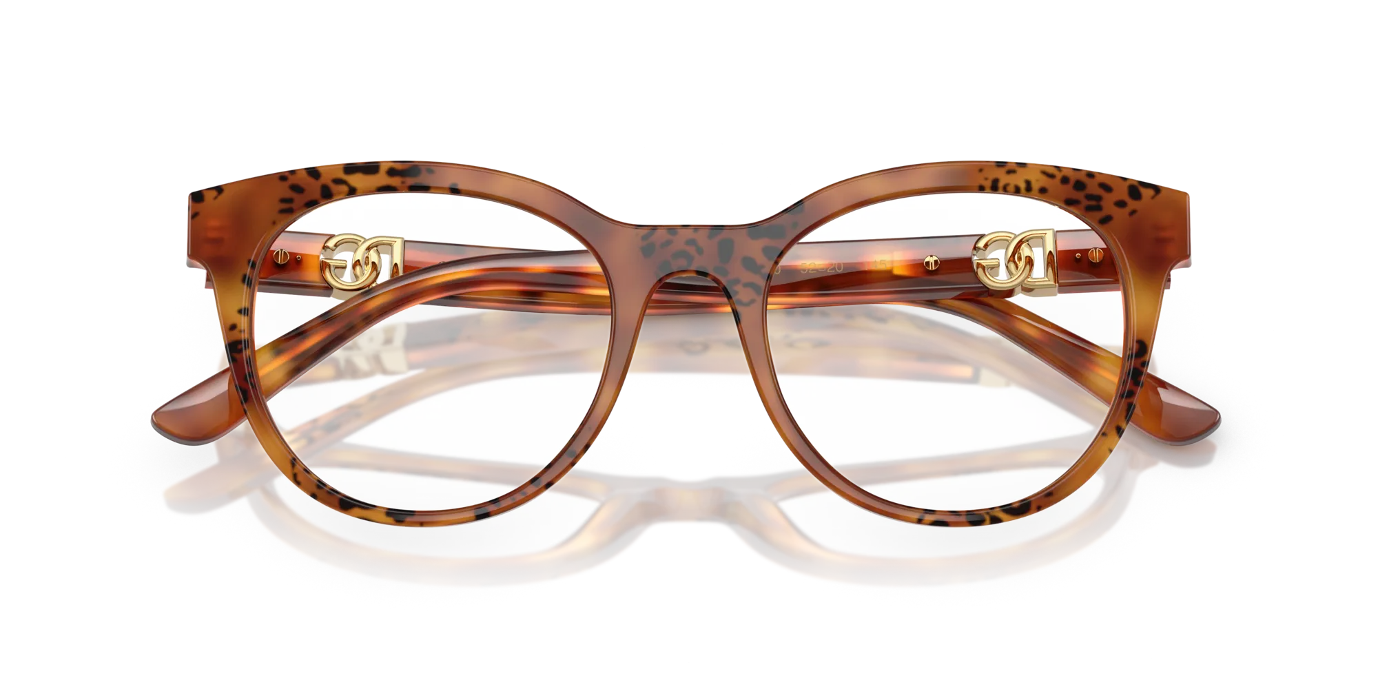 Dolce & Gabbana DG3399 3380 Montature da vista Acetato Tartaruga Trasparente Pantos Normale - immagine 2
