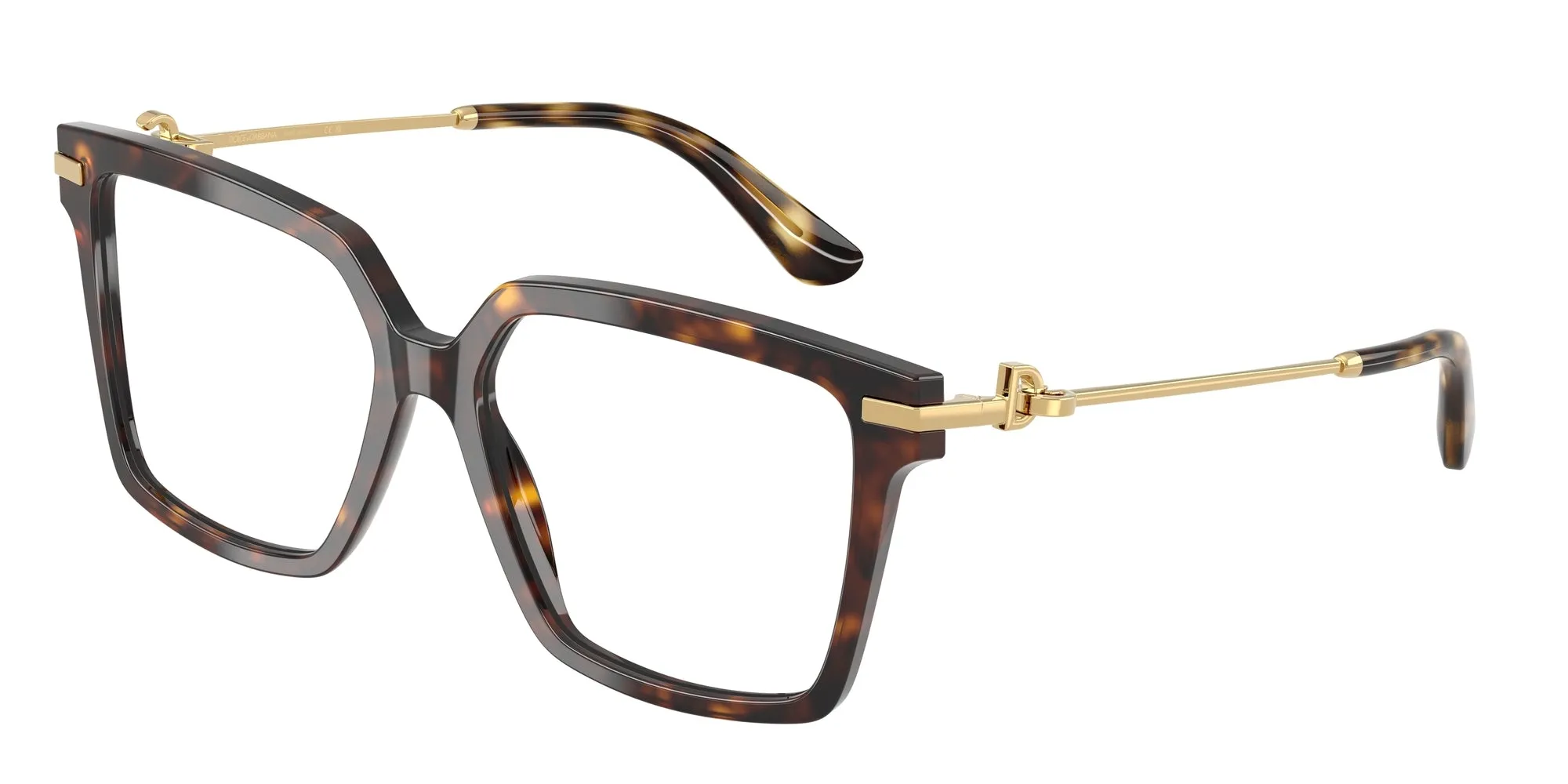 Dolce & Gabbana DG3397 502 Montature da vista Acetato Tartaruga Squadrata Normale - immagine 1
