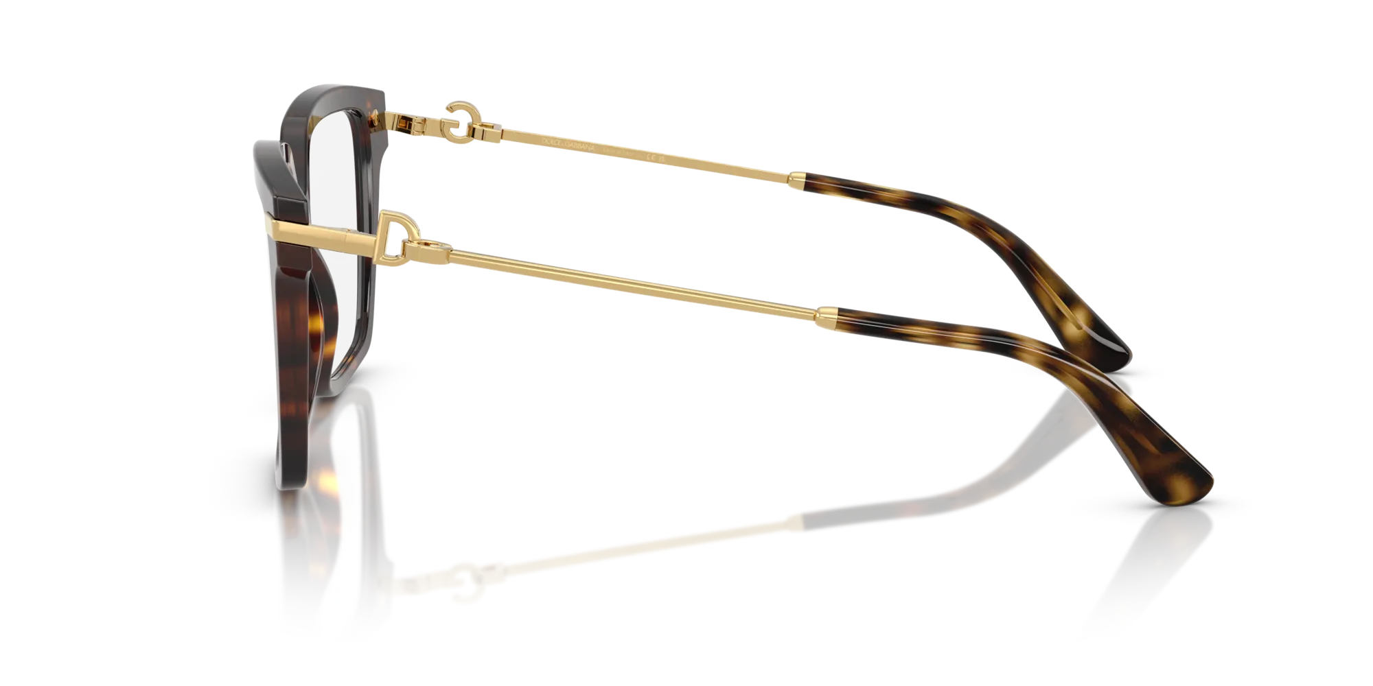 Dolce & Gabbana DG3397 502 Montature da vista Acetato Tartaruga Squadrata Normale - immagine 4