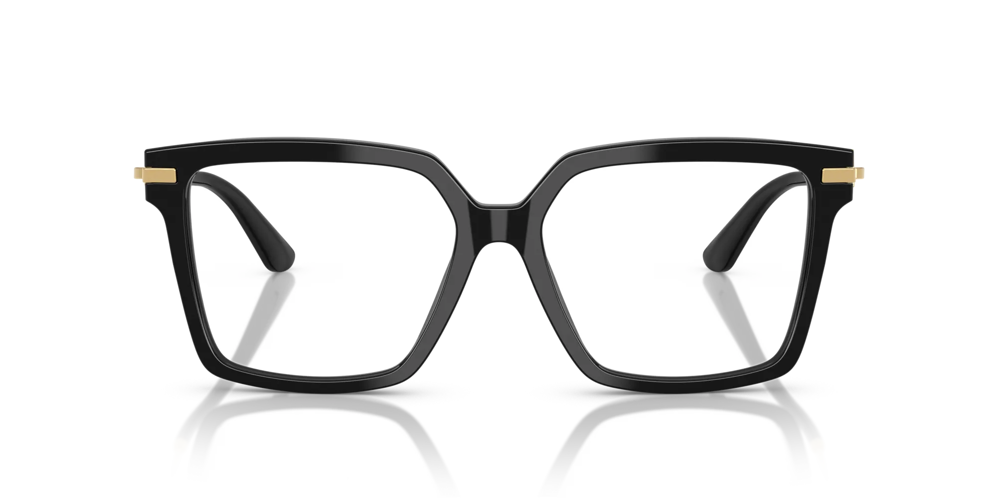 Dolce & Gabbana DG3397 501 Montature da vista Acetato Nero Squadrata Normale - immagine 3