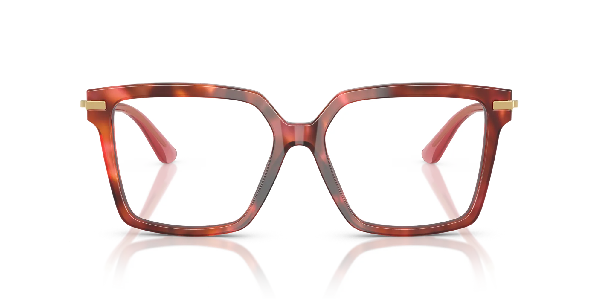 Dolce & Gabbana DG3397 3444 Montature da vista Acetato Tartaruga Trasparente Squadrata Normale - immagine 3