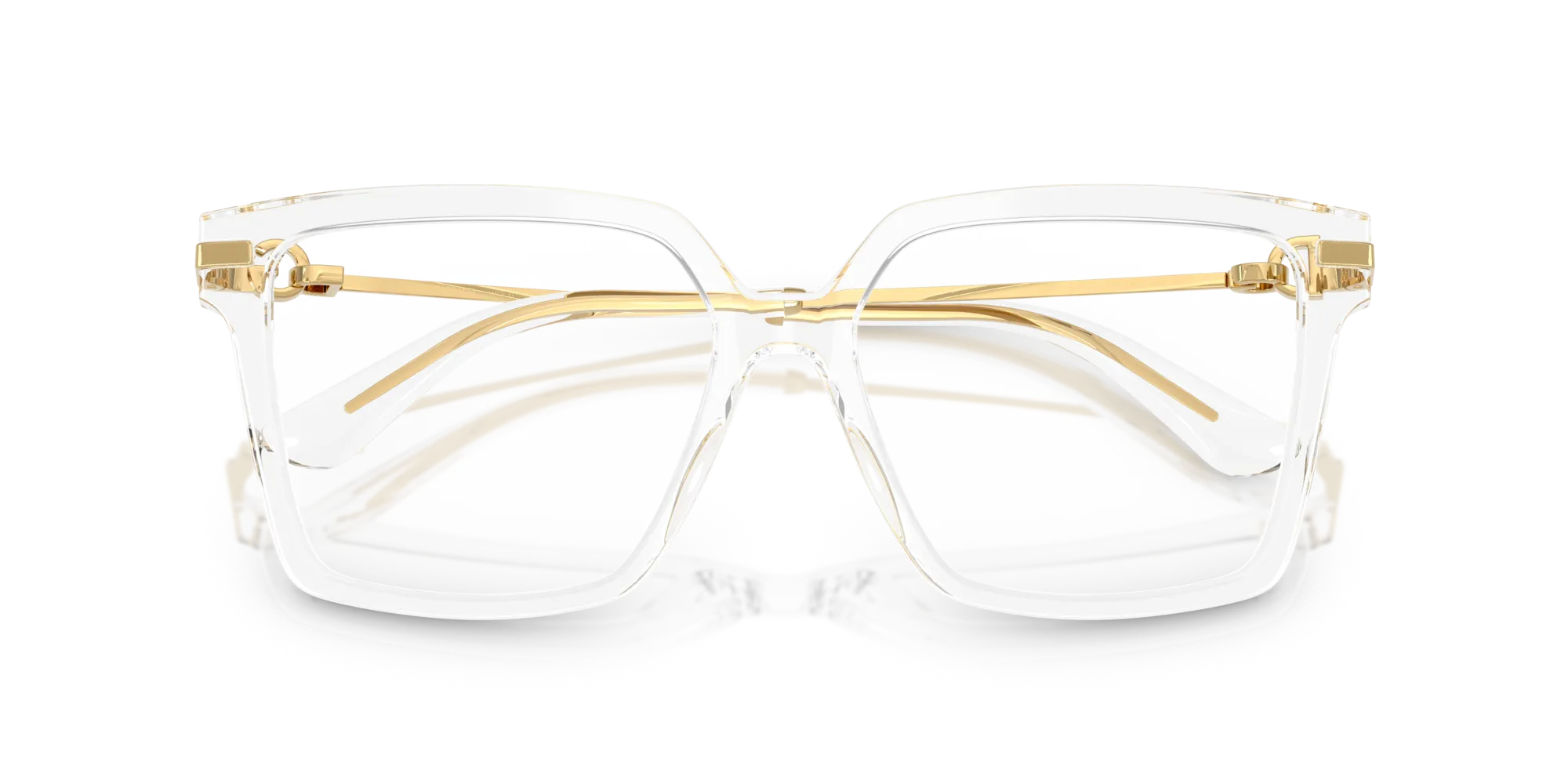 Dolce & Gabbana DG3397 3133 Montature da vista Acetato Trasparente Squadrata Normale - immagine 2