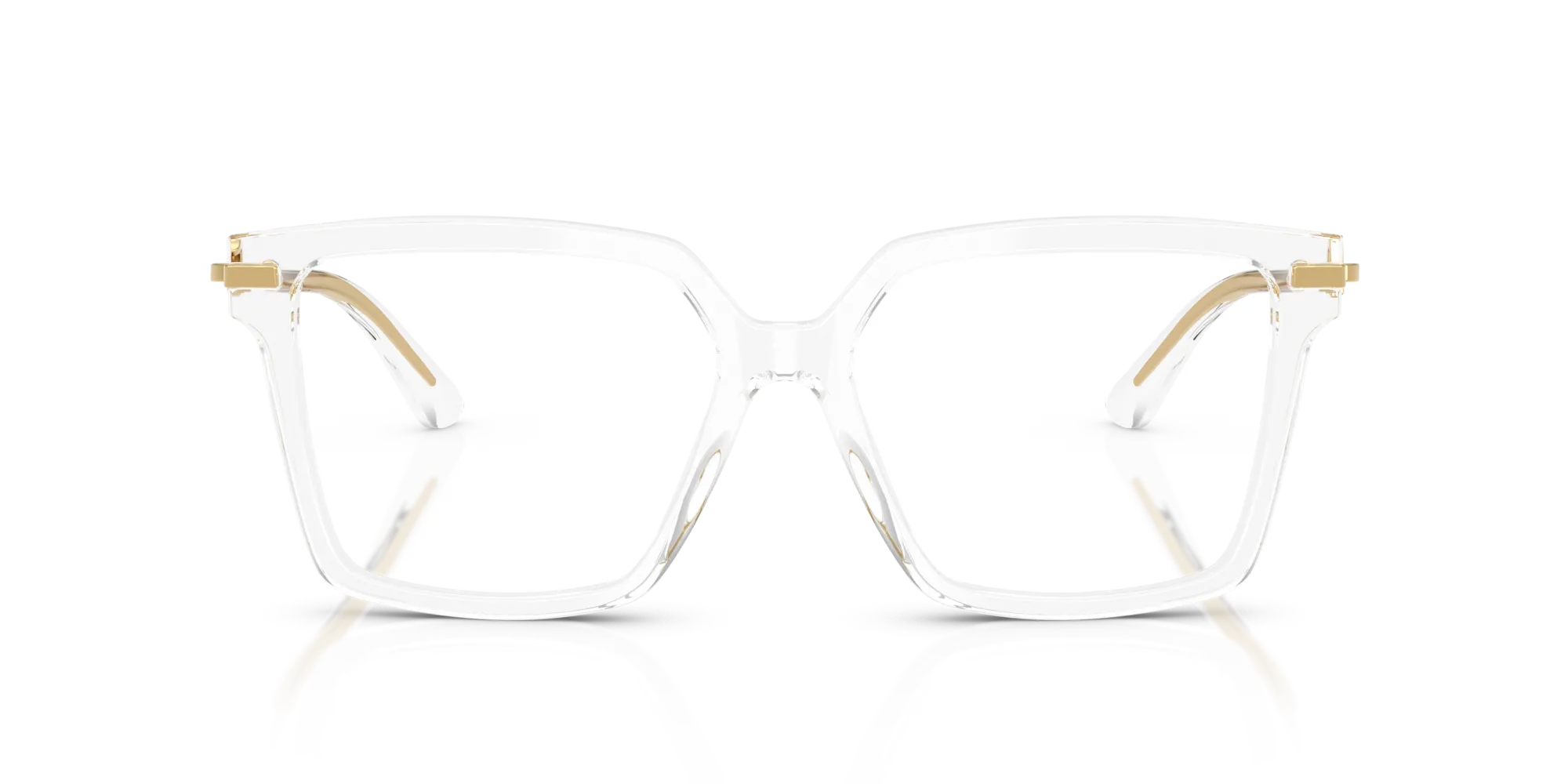 Dolce & Gabbana DG3397 3133 Montature da vista Acetato Trasparente Squadrata Normale - immagine 3