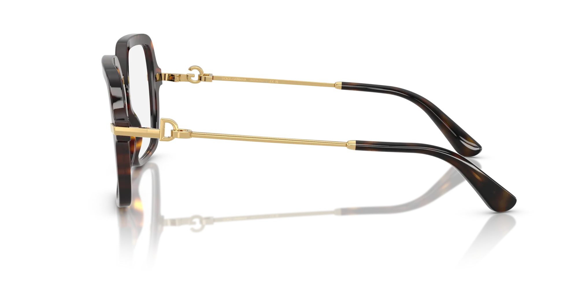 Dolce & Gabbana DG3396 502 Montature da vista Acetato Tartaruga Squadrata Normale - immagine 4