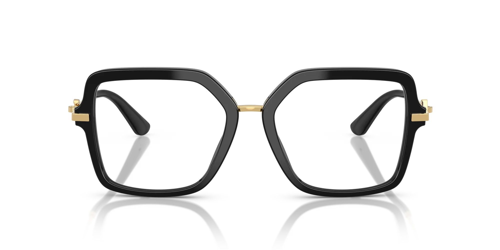 Dolce & Gabbana DG3396 501 Montature da vista Acetato Nero Squadrata Normale - immagine 3
