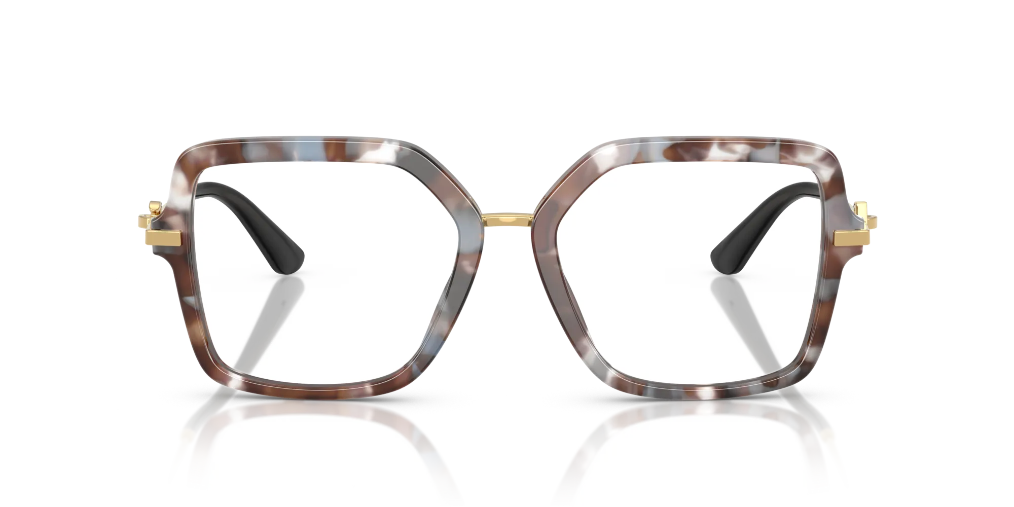 Dolce & Gabbana DG3396 3445 Montature da vista Acetato Tartaruga Trasparente Squadrata Normale - immagine 3