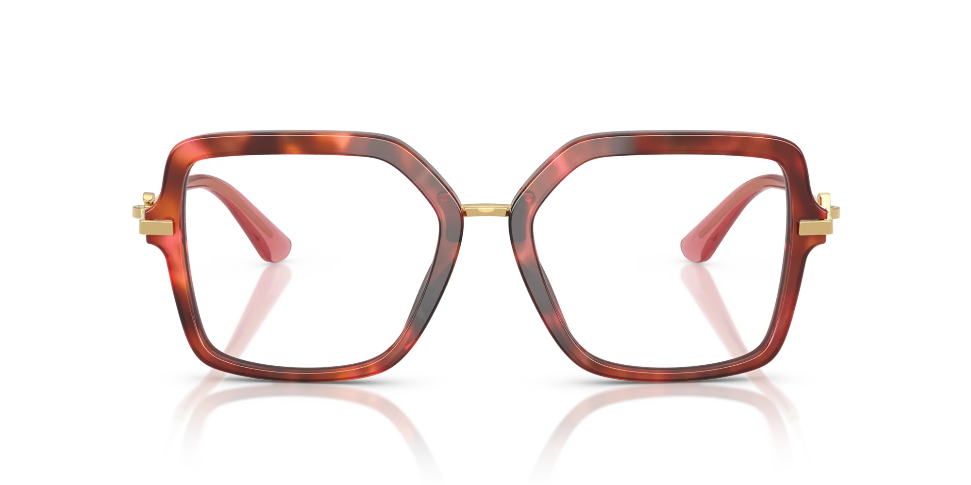 Dolce & Gabbana DG3396 3444 Montature da vista Acetato Tartaruga Trasparente Squadrata Normale - immagine 3
