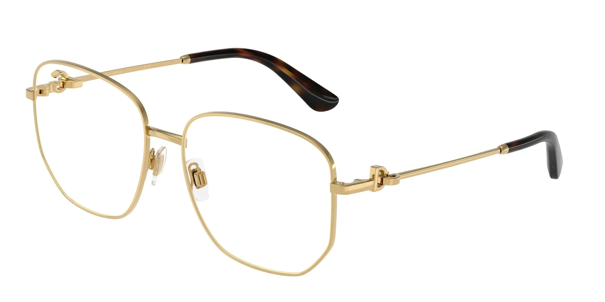 Dolce & Gabbana DG1356 02 Montature da vista Acciaio Oro Pantos Normale - immagine 1