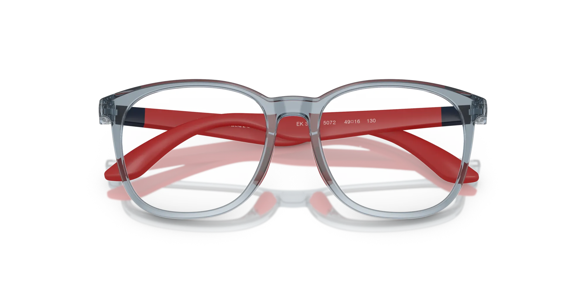 Emporio Armani EK3004 5072 Montature da vista Iniettato Blu Pantos Normale - immagine 2