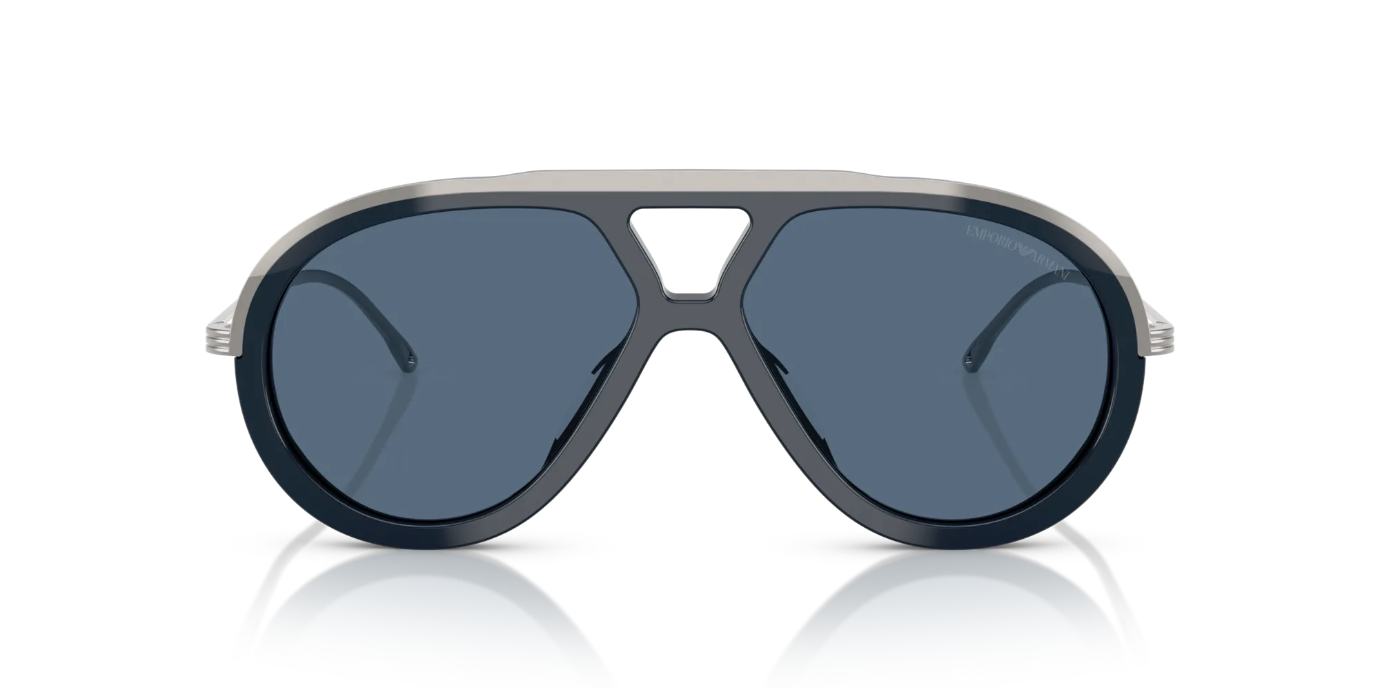 Emporio Armani EA4242U 621380 Occhiali da sole Acetato Blu Blu Pilot Normale - immagine 3
