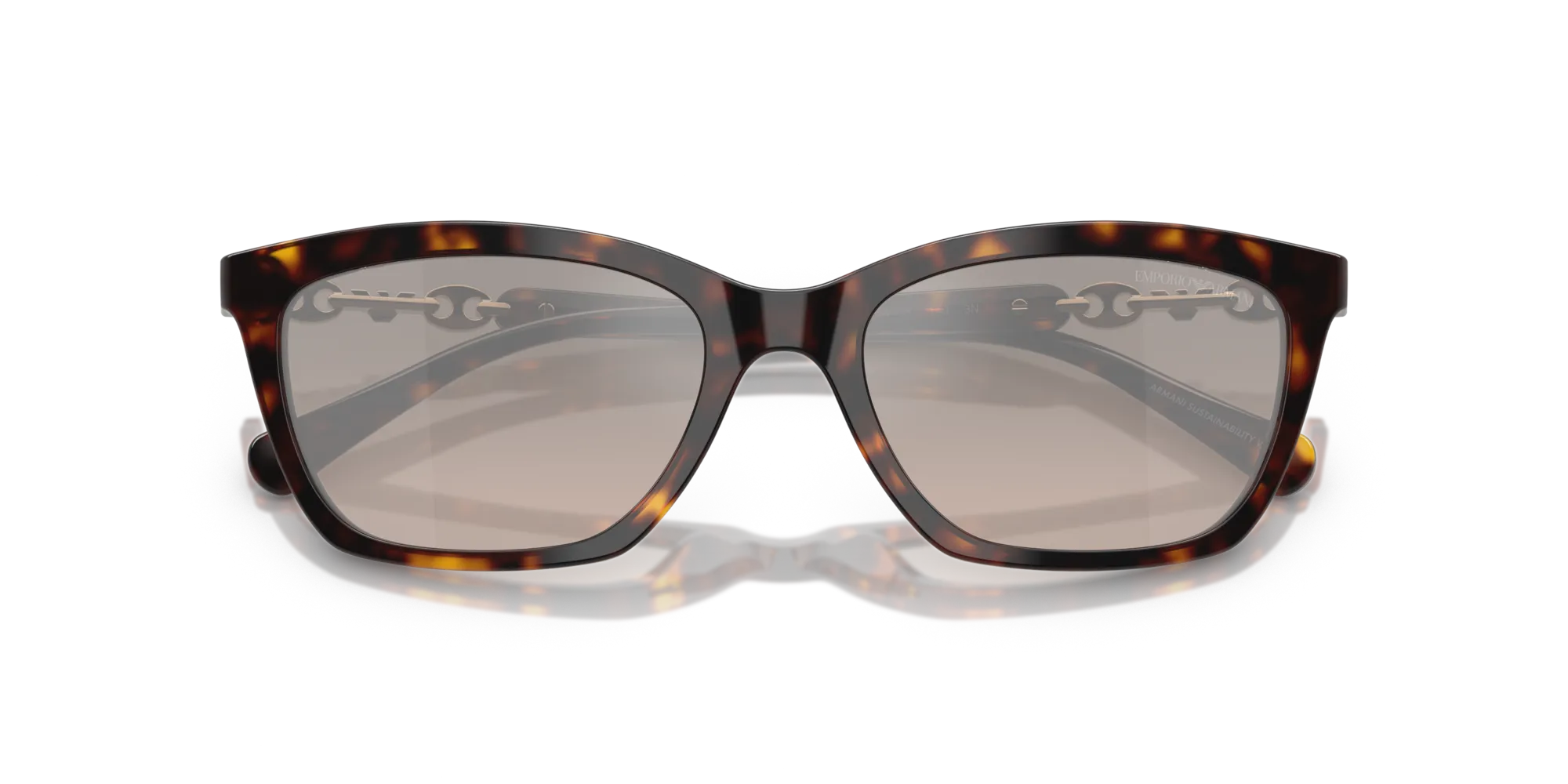 Emporio Armani EA4238 50266I Occhiali da sole Acetato Tartaruga Cat Eye Normale - immagine 2
