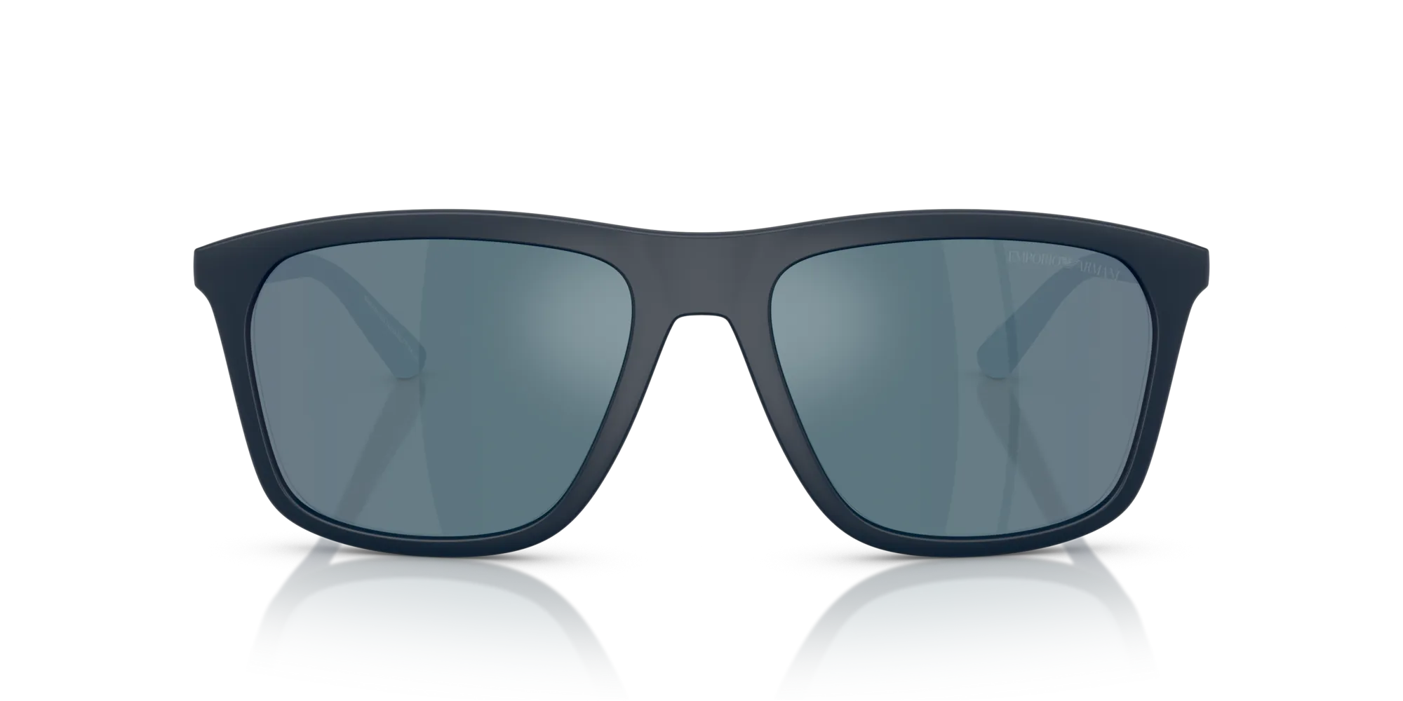Emporio Armani EA4237 618925 Occhiali da sole Iniettato Blu Grigio Squadrata Normale - immagine 3