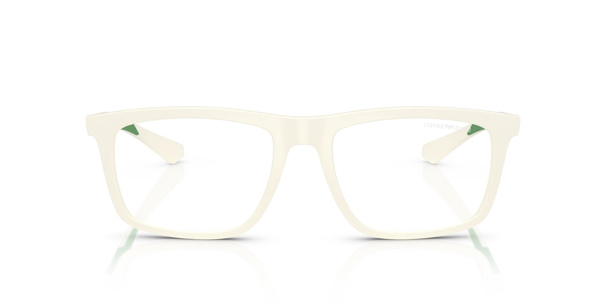 Emporio Armani EA4235 61871W Occhiali da sole Iniettato Bianco Trasparente Squadrata Normale - immagine 3