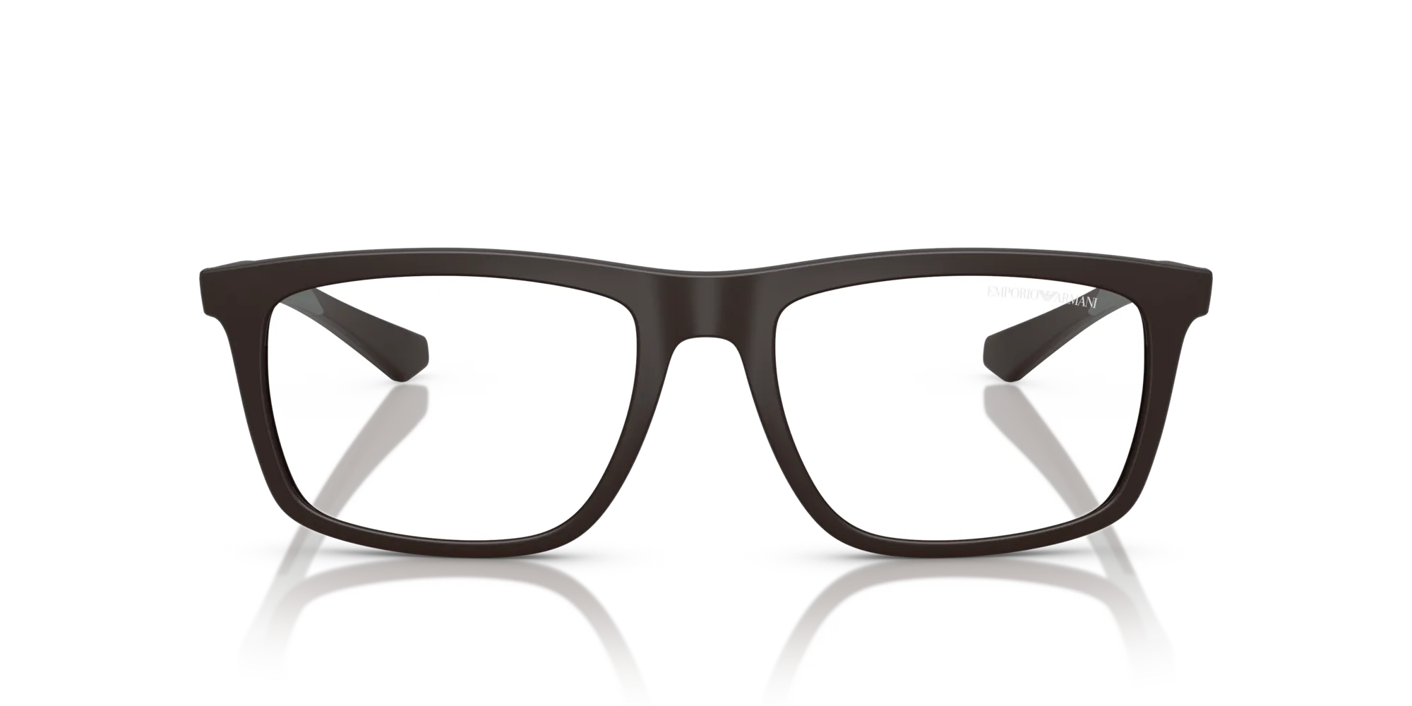 Emporio Armani EA4235 61861W Occhiali da sole Iniettato Marrone Trasparente Squadrata Normale - immagine 3