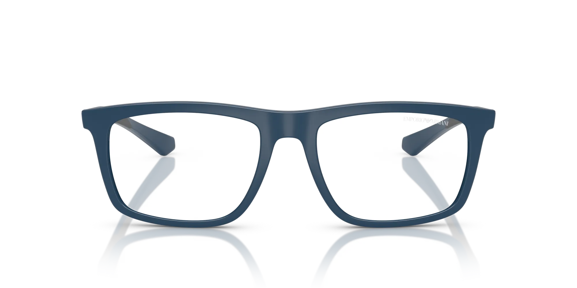 Emporio Armani EA4235 61851W Occhiali da sole Iniettato Blu Trasparente Squadrata Normale - immagine 3