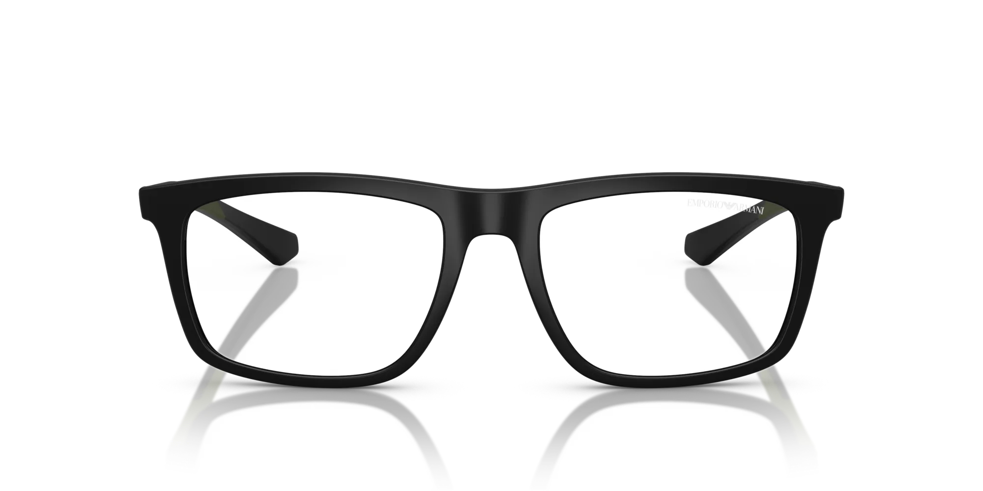 Emporio Armani EA4235 50011W Occhiali da sole Iniettato Nero Trasparente Squadrata Normale - immagine 3