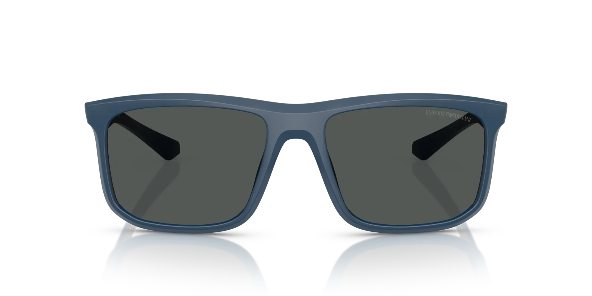 Emporio Armani EA4234U 618587 Occhiali da sole Iniettato Blu Grigio Squadrata Normale - immagine 3