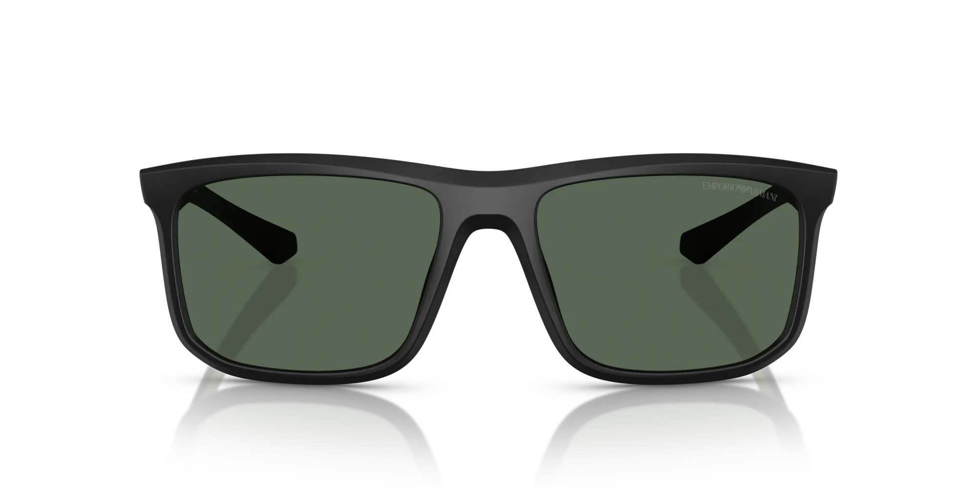 Emporio Armani EA4234U 500171 Occhiali da sole Iniettato Nero Verde Squadrata Normale - immagine 3