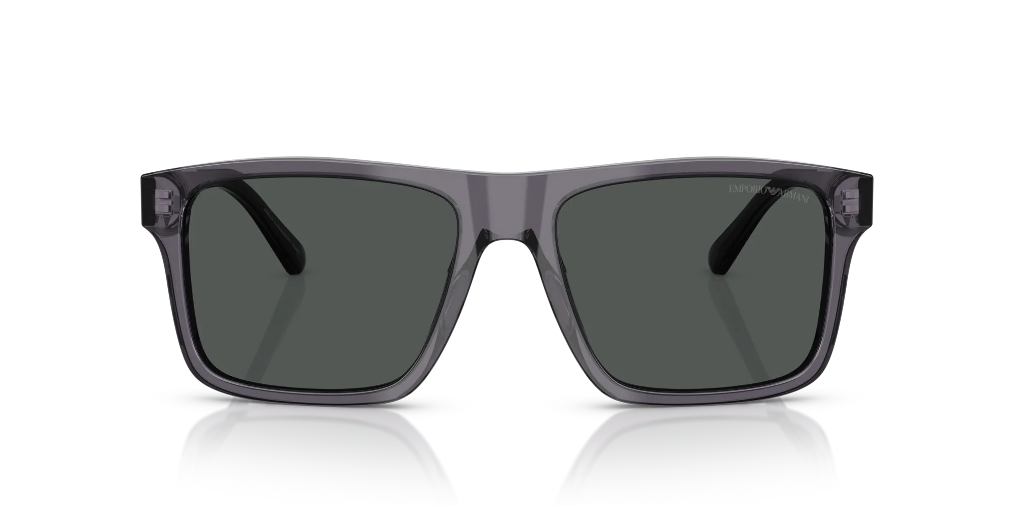 Emporio Armani EA4232 610687 Occhiali da sole Acetato Grigio Grigio Squadrata Normale - immagine 3