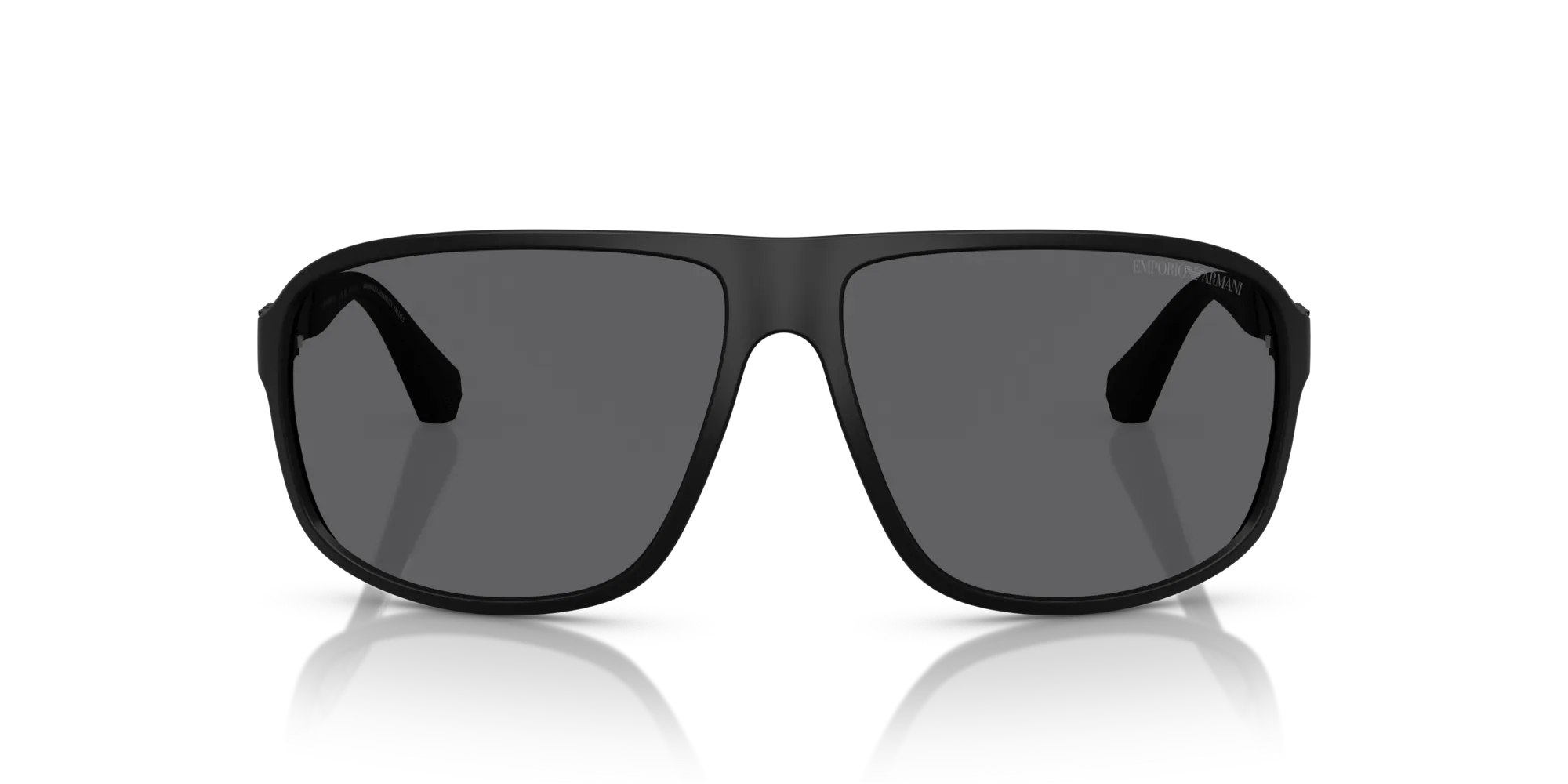 Emporio Armani EA4029 5001T3 Occhiali da sole Iniettato Nero Grigio Squadrata Polarizzata - immagine 3