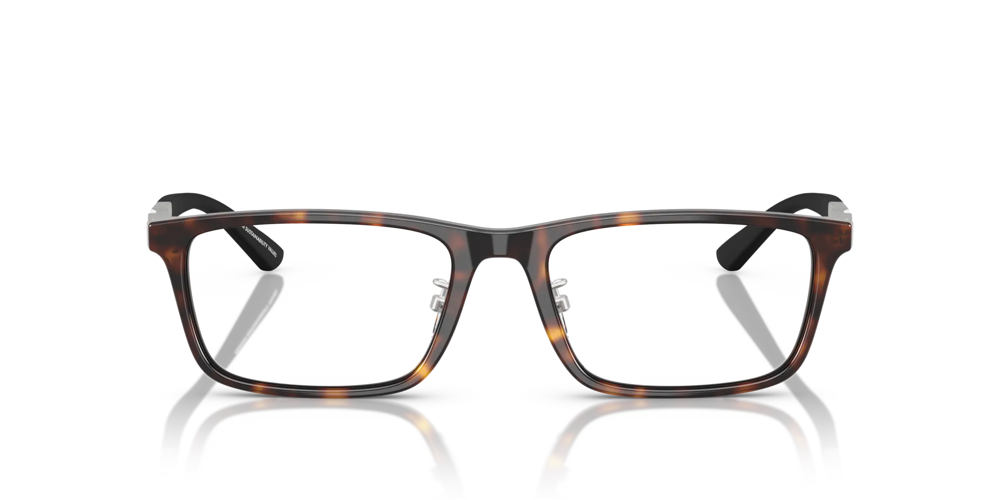 Emporio Armani EA3251D 5026 Montature da vista Acetato Tartaruga Squadrata Normale - immagine 3