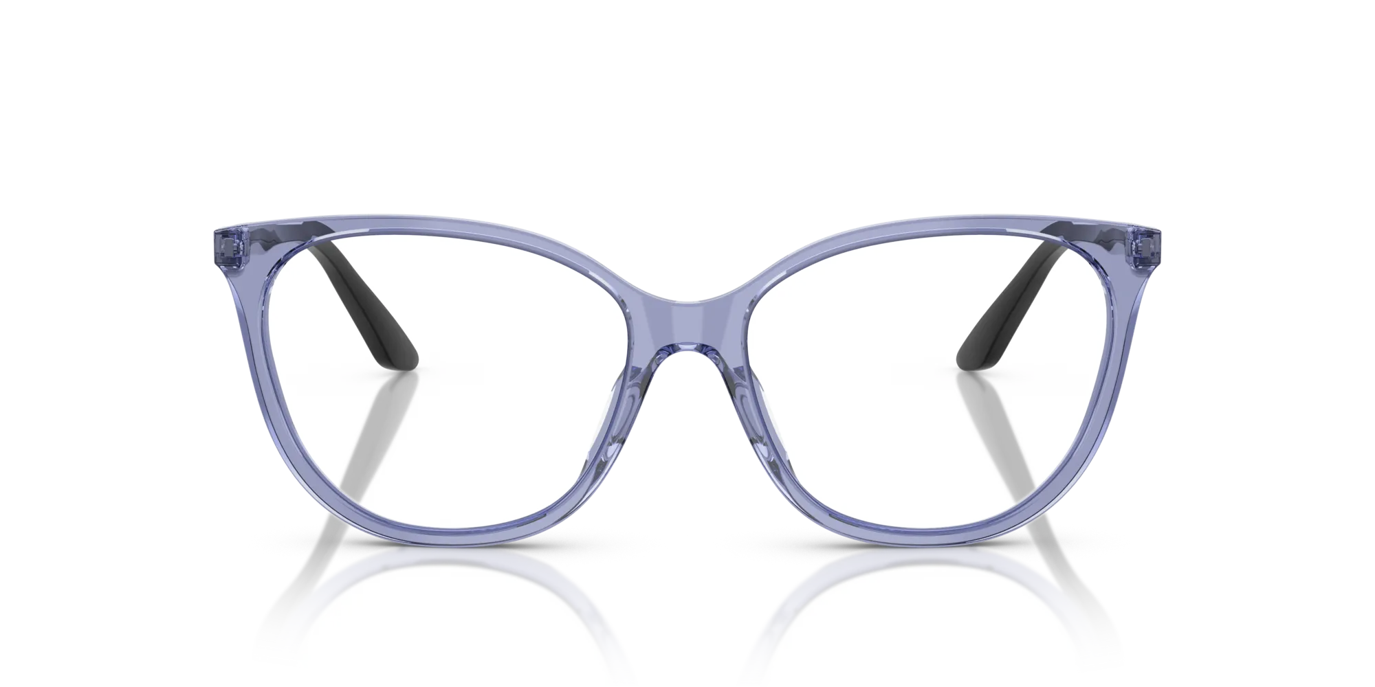 Emporio Armani EA3249U 6200 Montature da vista Acetato Blu Cat Eye Normale - immagine 3