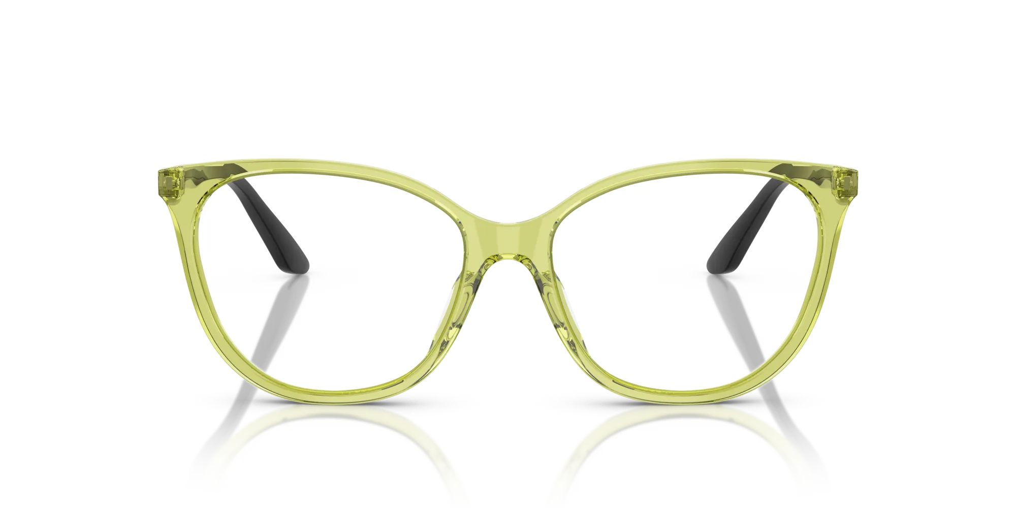 Emporio Armani EA3249U 6199 Montature da vista Acetato Verde Cat Eye Normale - immagine 3