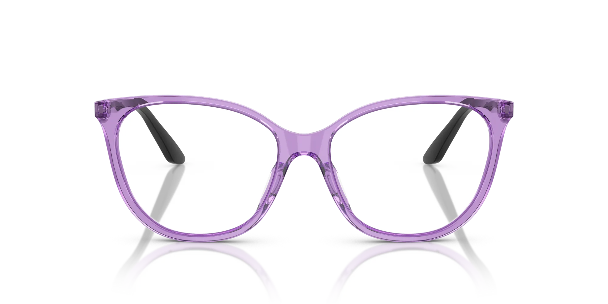 Emporio Armani EA3249U 6197 Montature da vista Acetato Blu Cat Eye Normale - immagine 3