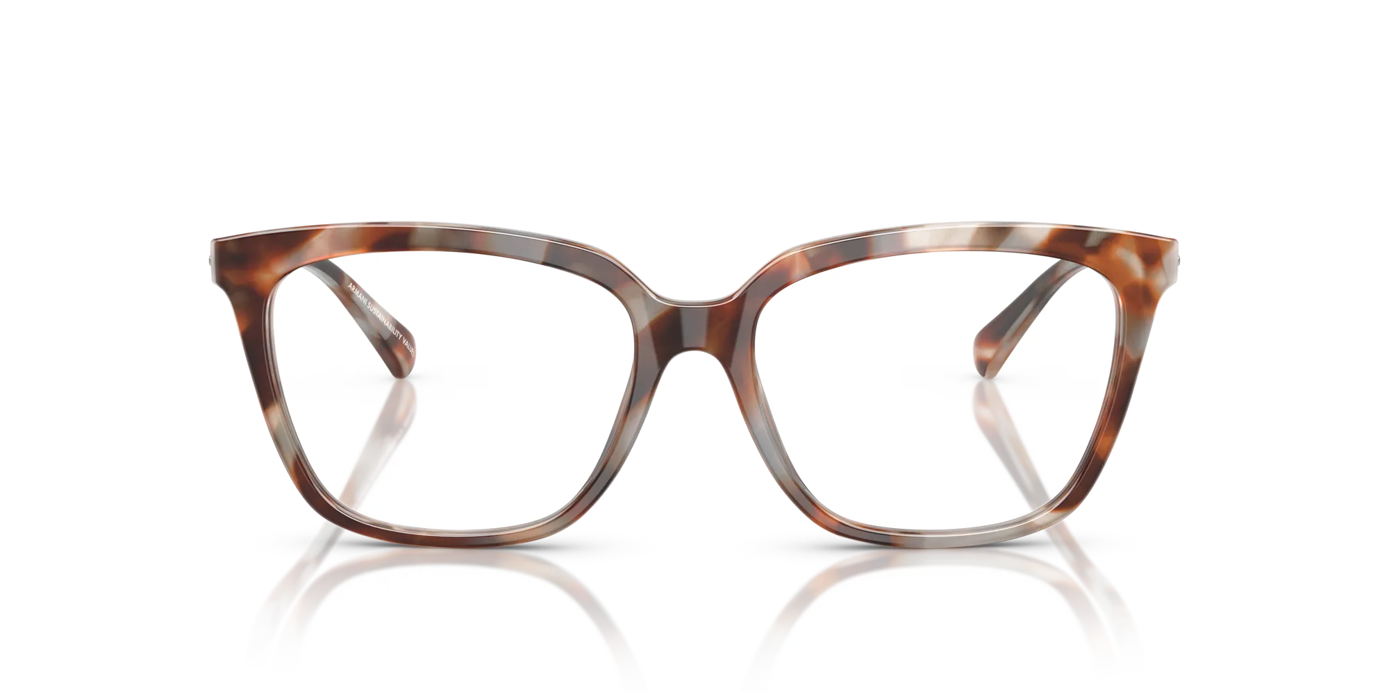 Emporio Armani EA3248 6195 Montature da vista Acetato Tartaruga Cat Eye Normale - immagine 3
