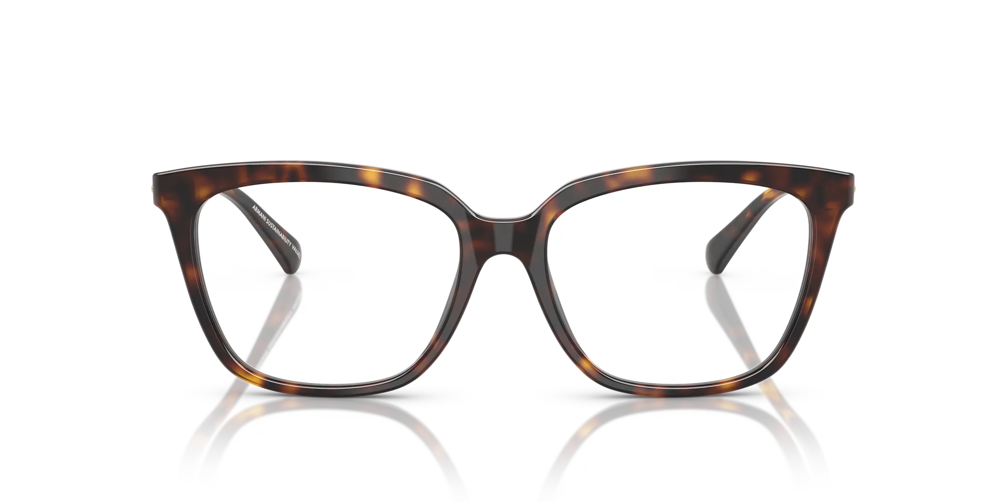 Emporio Armani EA3248 5026 Montature da vista Acetato Tartaruga Cat Eye Normale - immagine 3