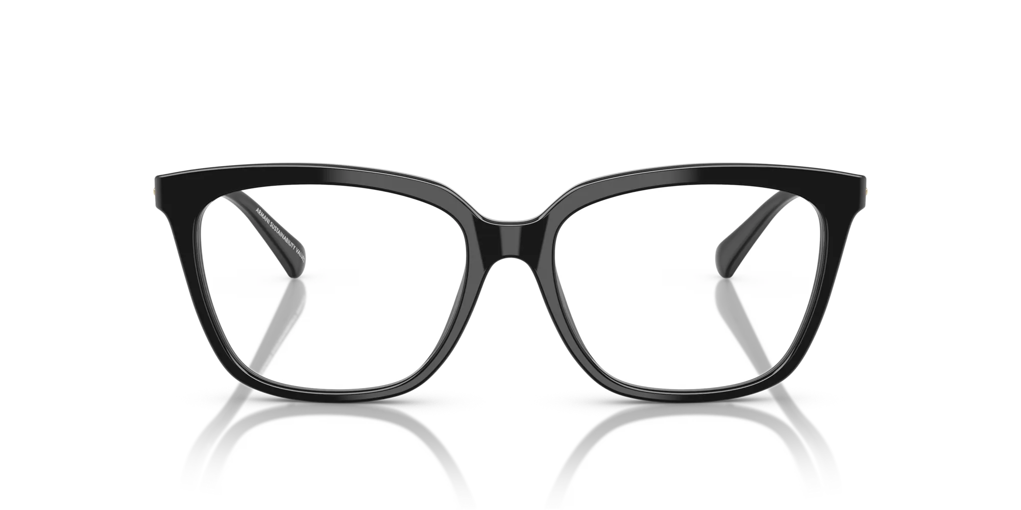 Emporio Armani EA3248 5017 Montature da vista Acetato Nero Cat Eye Normale - immagine 3