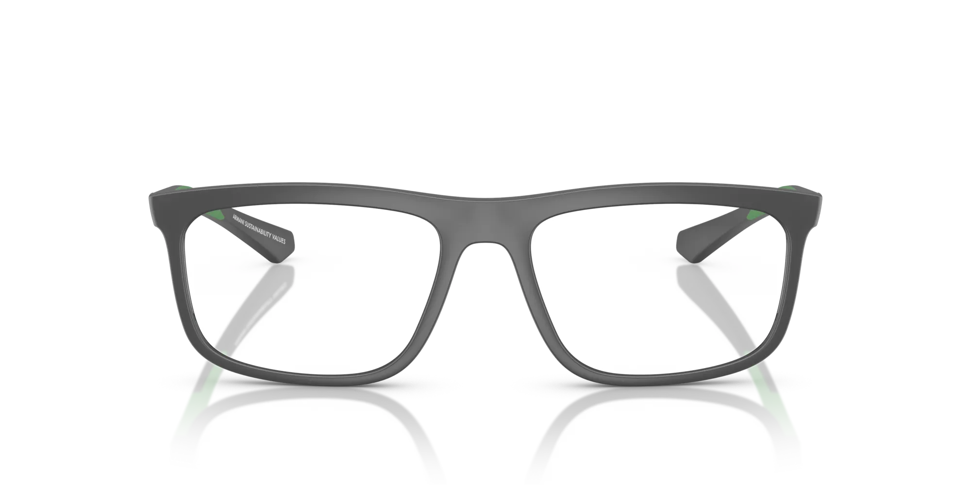 Emporio Armani EA3246 6188 Montature da vista Iniettato Grigio Squadrata Normale - immagine 3