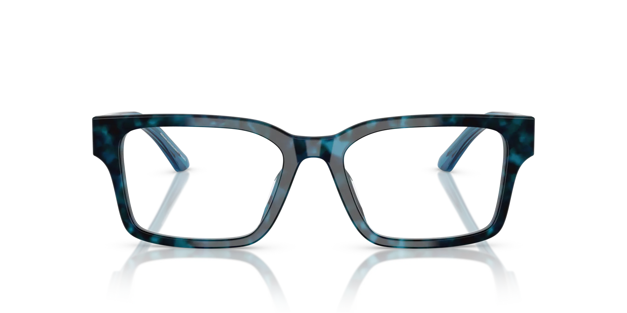Emporio Armani EA3245U 6180 Montature da vista Acetato Blu Squadrata Normale - immagine 3
