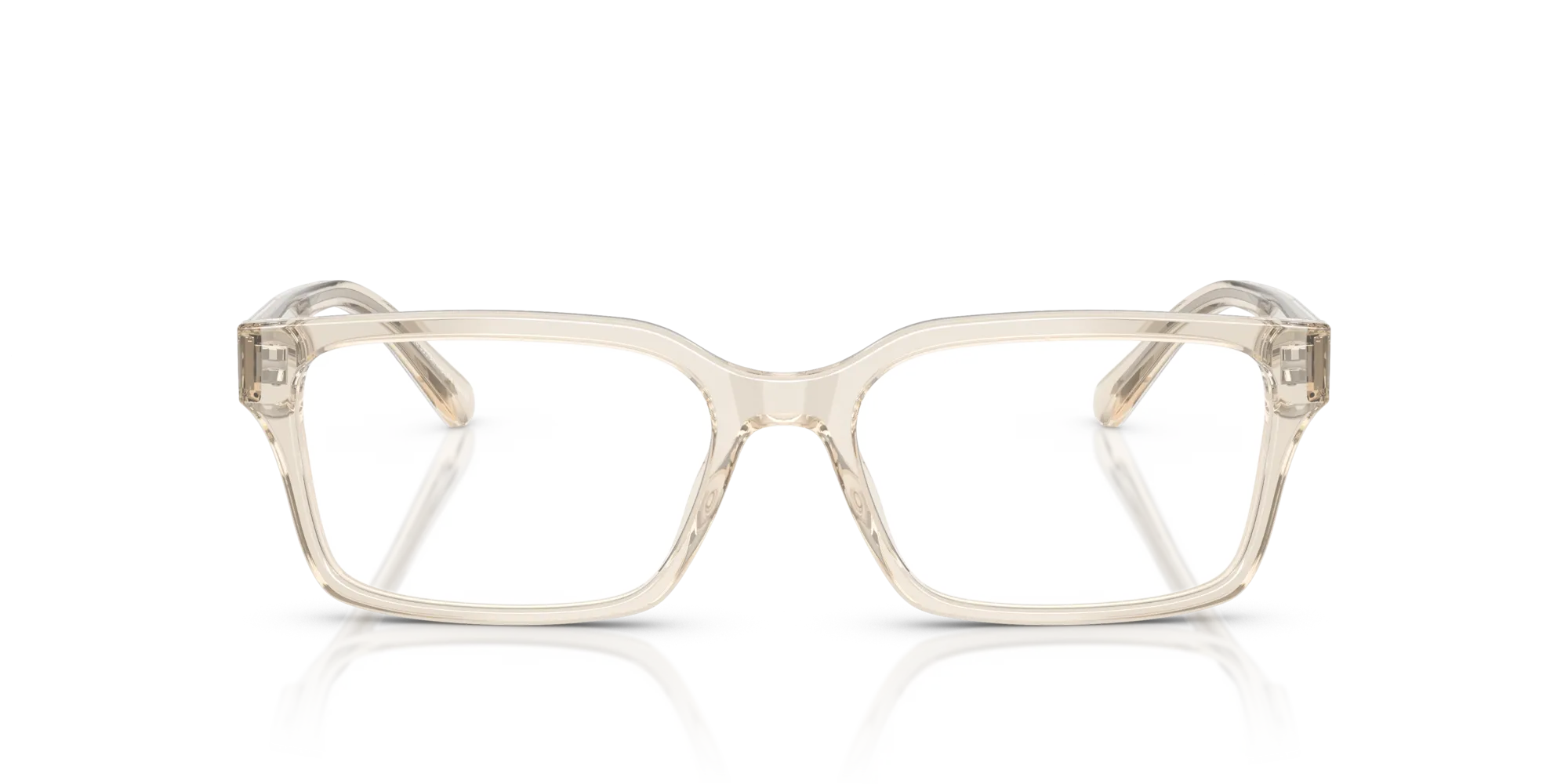 Emporio Armani EA3244 6179 Montature da vista Acetato Trasparente Squadrata Normale - immagine 3