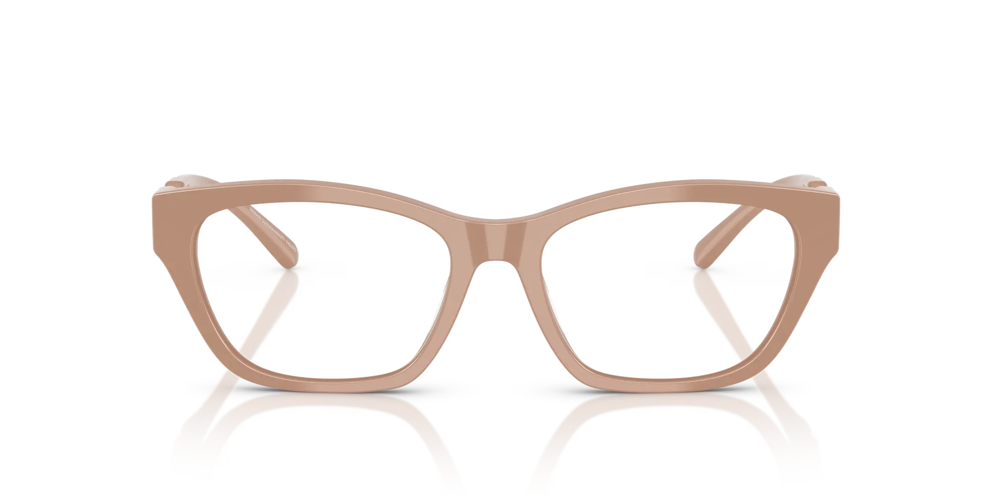 Emporio Armani EA3223U 5146 Montature da vista Acetato Marrone Cat Eye Normale - immagine 3