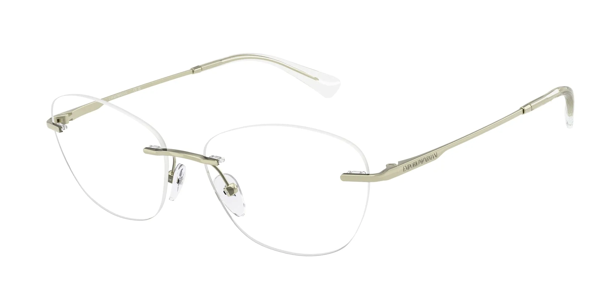 Emporio Armani EA1167 3389 Montature da vista Metallo Verde Pantos Normale - immagine 1