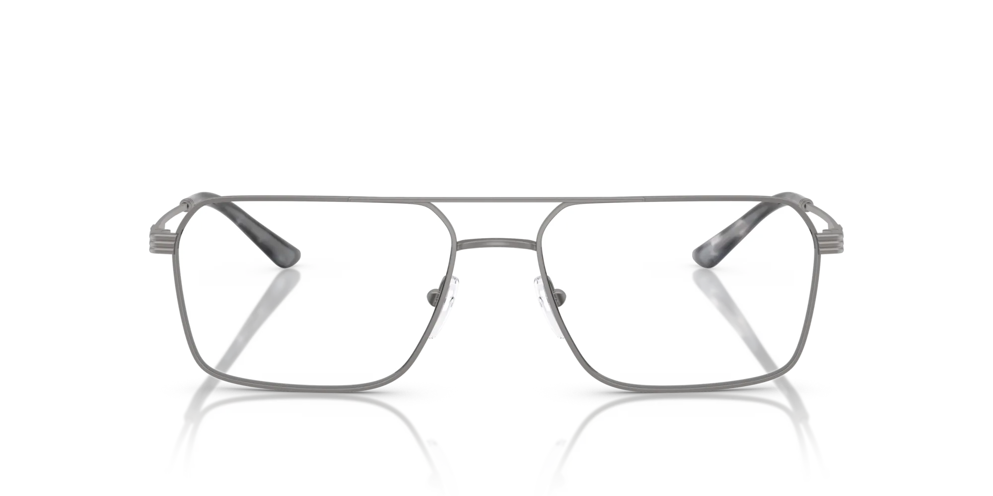 Emporio Armani EA1166 3003 Montature da vista Metallo Grigio Squadrata Normale - immagine 3