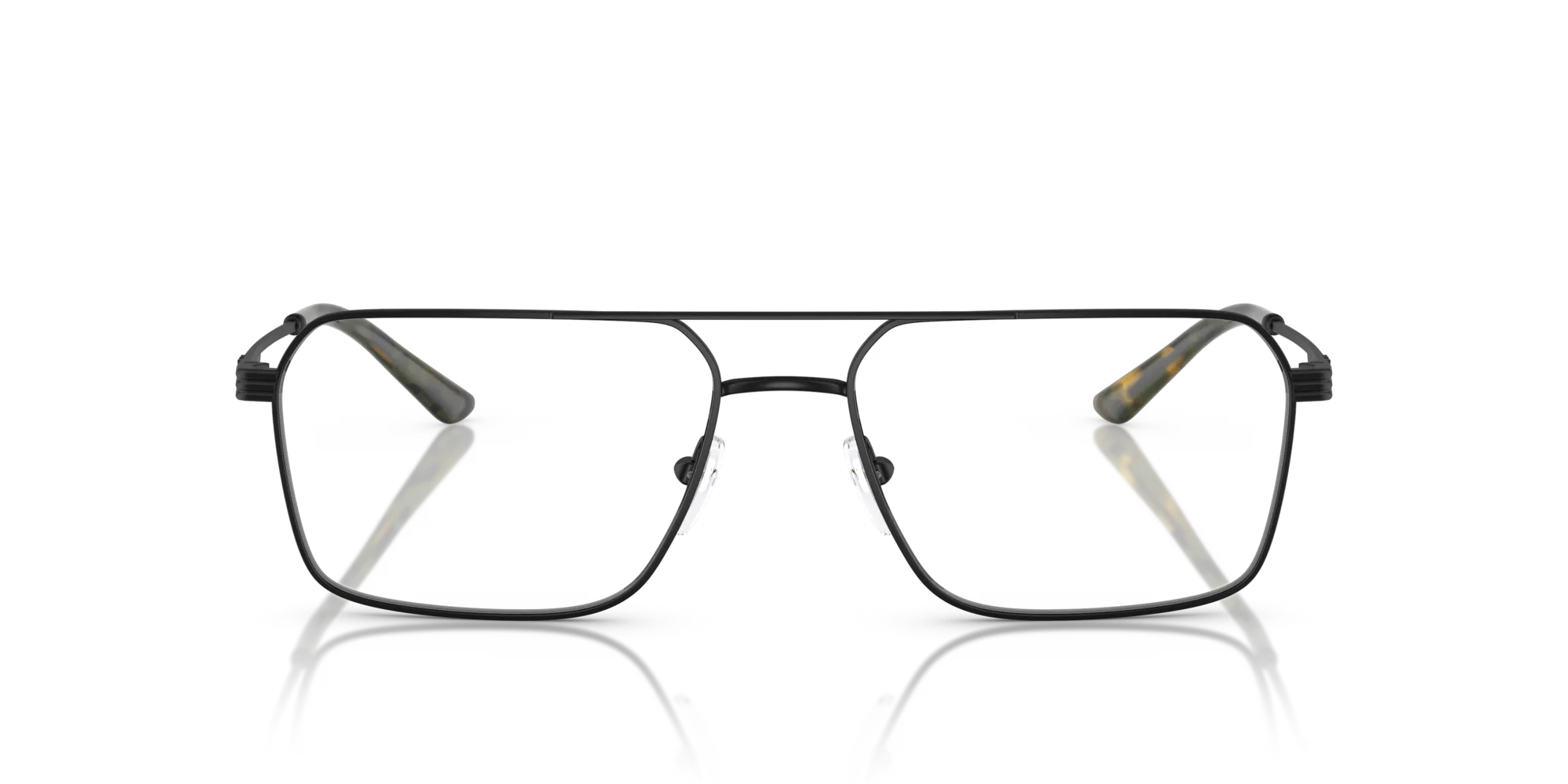 Emporio Armani EA1166 3001 Montature da vista Metallo Nero Squadrata Normale - immagine 3