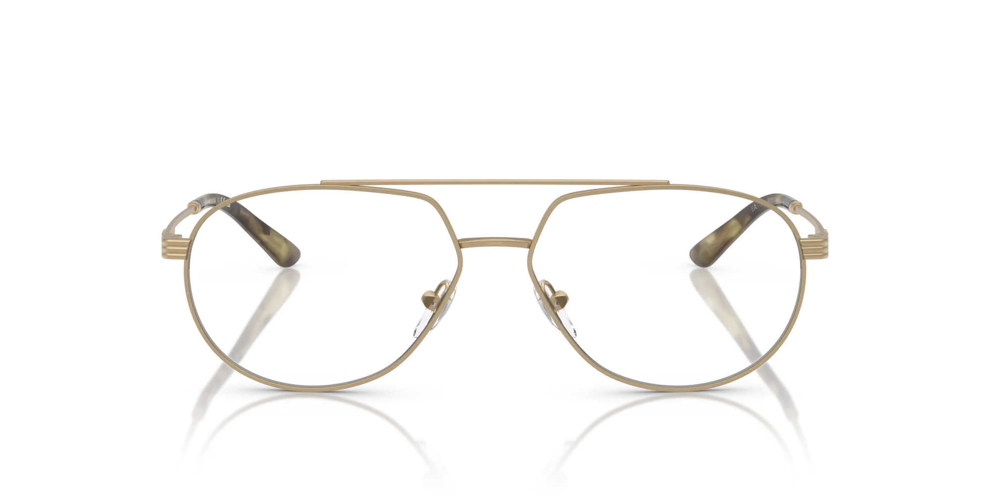 Emporio Armani EA1165 3002 Montature da vista Metallo Oro Pilot Normale - immagine 3