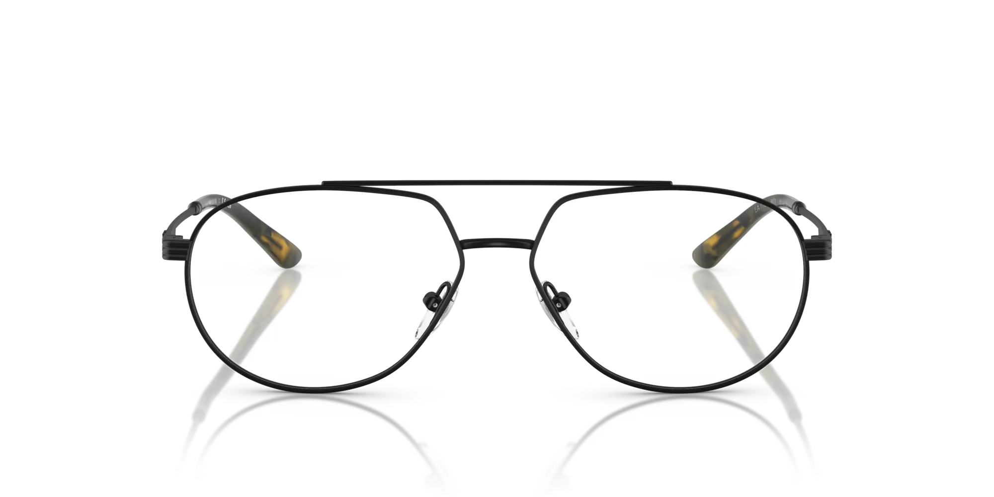 Emporio Armani EA1165 3001 Montature da vista Metallo Nero Pilot Normale - immagine 3