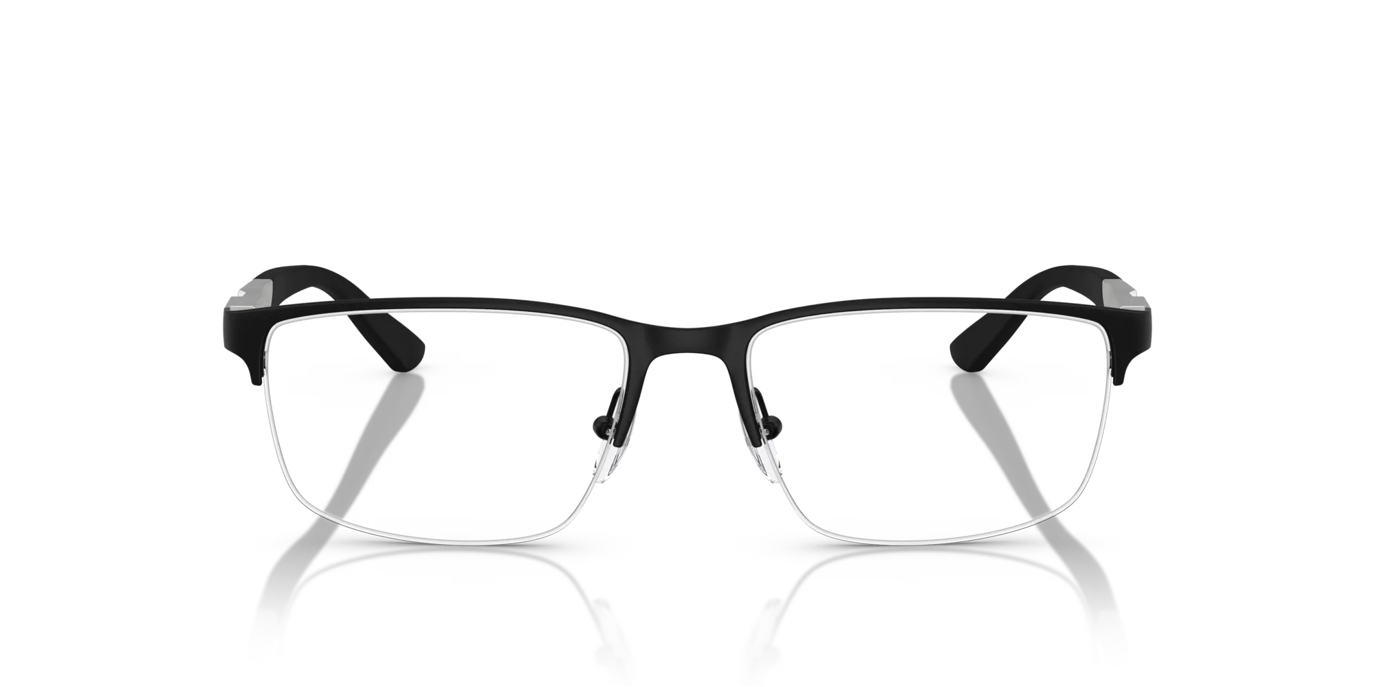 Emporio Armani EA1164 3001 Montature da vista Metallo Nero Squadrata Normale - immagine 3