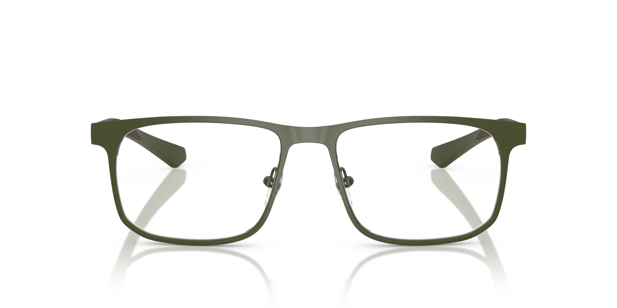 Emporio Armani EA1163 3388 Montature da vista Metallo Verde Squadrata Normale - immagine 3